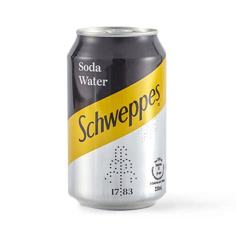 Schweppes Soda Water 330ml Citysuper