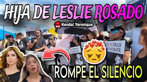 Piden Justicia Caso Leslie Rosado Youtube