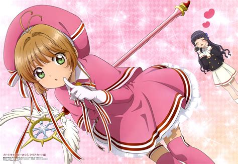 Download Tomoyo Daidouji Sakura Kinomoto Anime Cardcaptor Sakura 4k