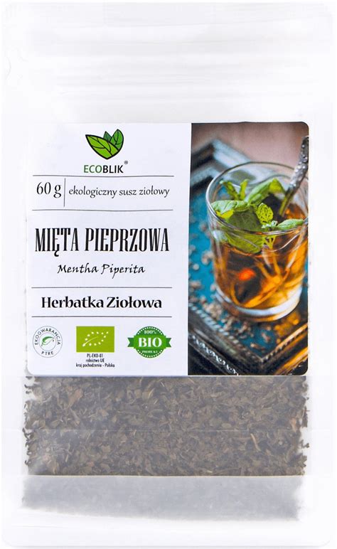 ECOBLIK Mięta Pieprzowa EKO 60 g Sklep EMPIK