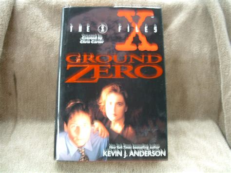 The X Files Ground Zero By Kevin Anderson Nyt Author A Novel Book Hcdj