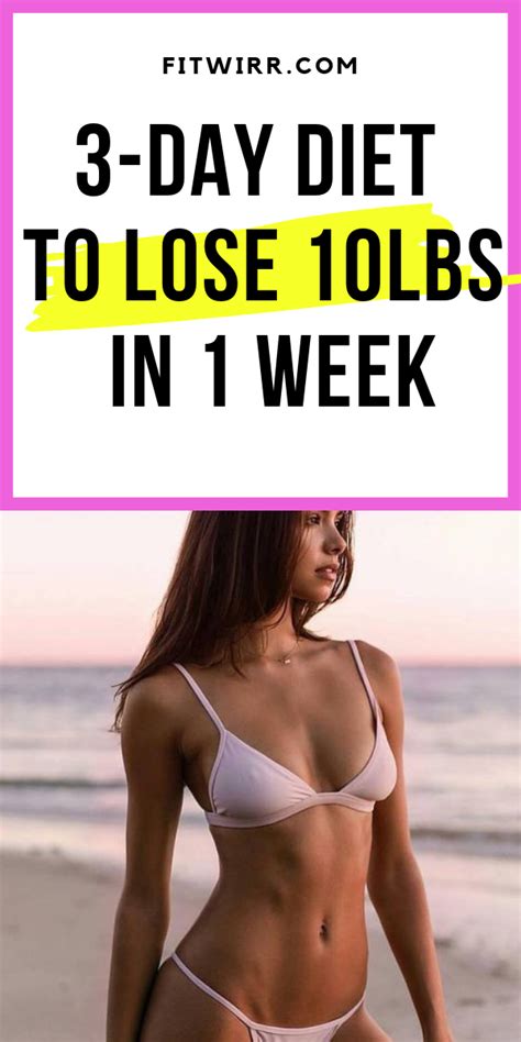 Bomi Hartley 3 Days Diet To Lose 10 Lbs In 1 Week