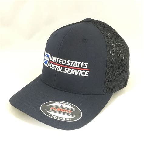 Usps Flexfit Hat Yupoong Trucker Mesh Cap Us Postal Service 6 78 7 1