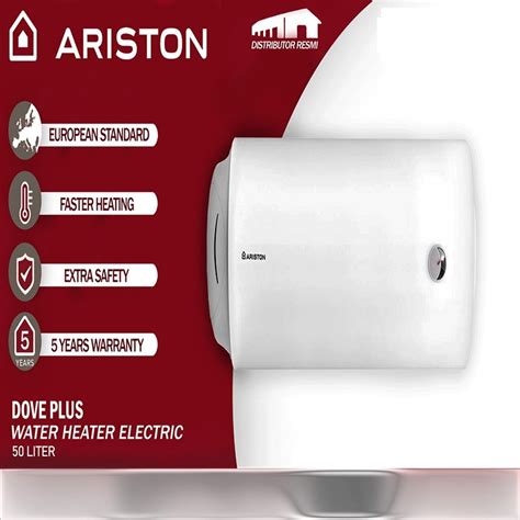 Jual Ariston Dove Plus Water Heater Pemanas Air Listrik Liter