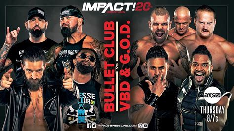 Eight Man Tag Team Match Em Destaque No Impact Wrestling Pt