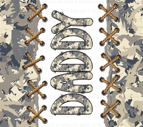 Camo Daddy Sublimation Tumbler Transfer Cheetah Print Wallpaper