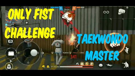 Becoming Taekwondo Master🥋🥋and Doing Fist Challenge 👊👊 Free Fire Wg Aadi Youtube