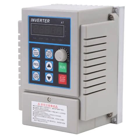 Adjustable Frequency Drive AC 220V 0 75kW Variable Frequency Drive VFD