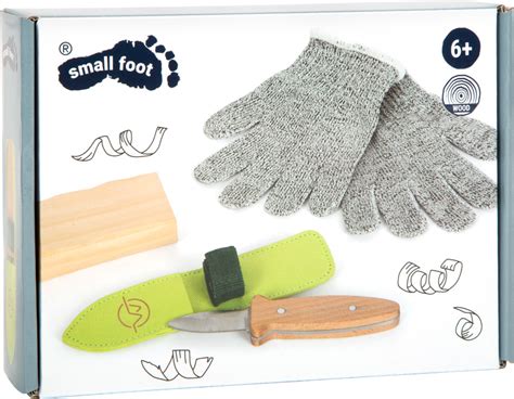 Schnitzmesser Set Discover für Kinder small foot Holzspielzeug