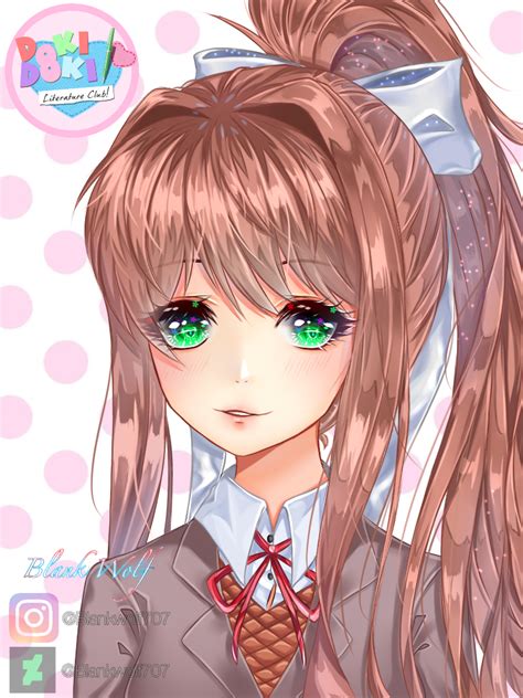 Monika Being Cute As Always~ R Ddlc