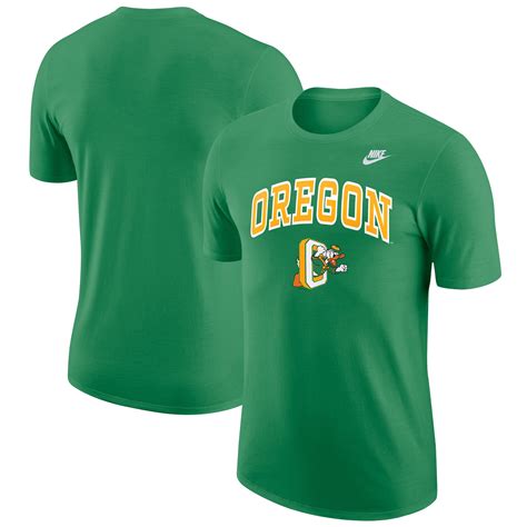 Mens Nike Green Oregon Ducks Alternate Wordmark T Shirt