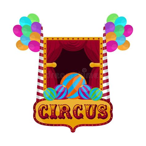 Isolated Circus Man Design Stock Vector Illustration Of Party 82969260