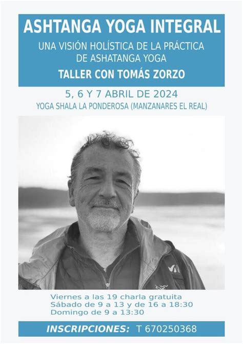 DEL 5 AL 7 DE ABRIL TALLER DE ASHTANGA YOGA EN LA SIERRA NORTE DE