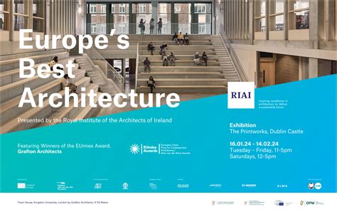 EUmies Award Exhibition In Dublin Presented By The RIAI Ireland