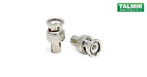 מתאם קואקסיאלי Rf Terminator Bnc Terminator Plug טלמיר אלקטרוניקה