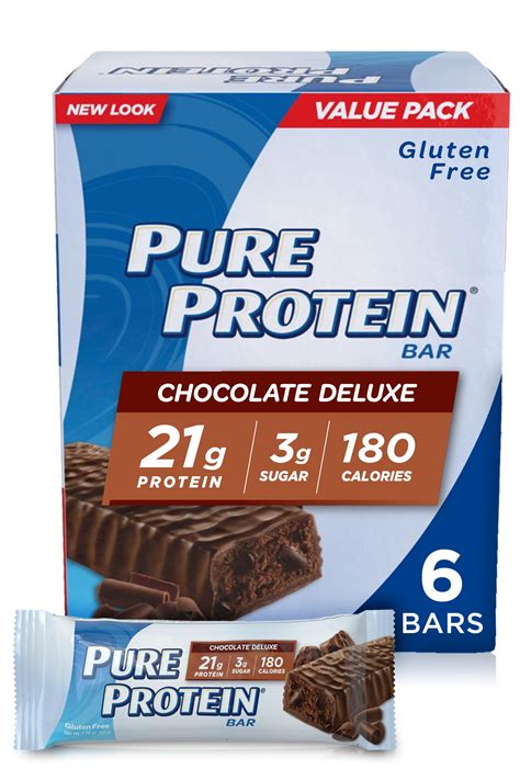 Pure Protein Bars Chocolate Deluxe G Protein Oz Ct