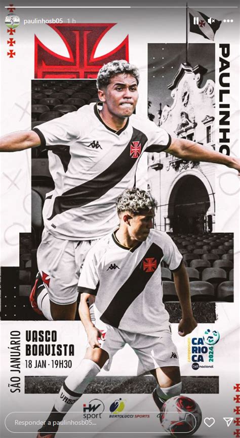 Jogadores Do Vasco Publicam Imagens Destacando Jogo Contra O Boavista