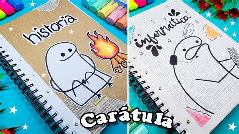 CARÁTULA DE HISTORIA E INFORMÁTICA PORTADAS PARA TUS CUADERNOS DE