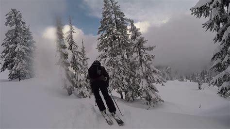 Alpental Backcountry Skiing Nash Gate March 1 2018 Youtube