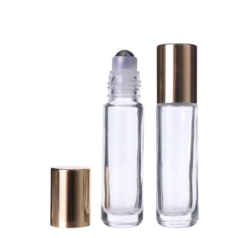 Essential Oil Clear Perfume Glass Bottles Ml Ml With Roller Perfume