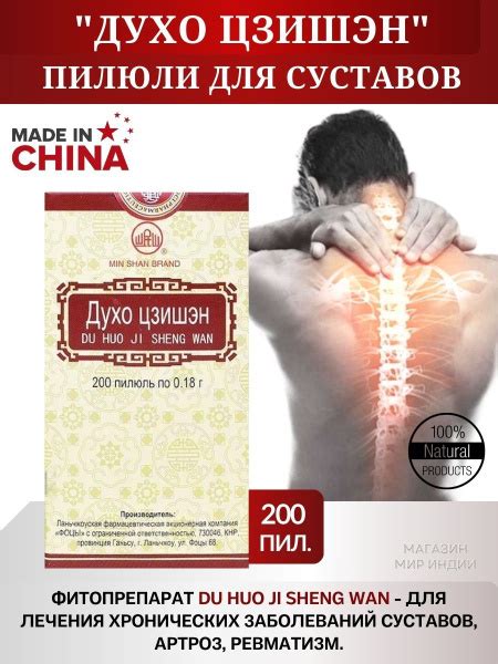 Духо Цзишэн Вань (Du Huo Ji Sheng Wan) 200 шт. - купить с доставкой по ...