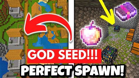 God Seed Minecraft Bedrock Youtube