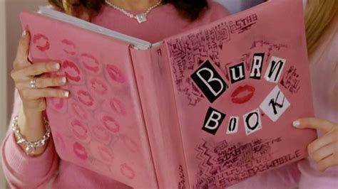 Inside Burn Book Mean Girls