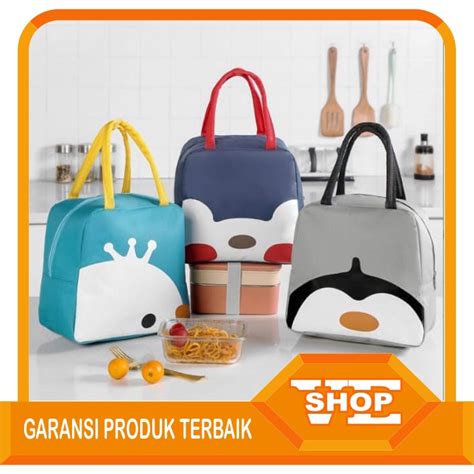 Jual Veshop A Tas Bekal Karakter Ikan Jumbo Lunch Cooler Bag