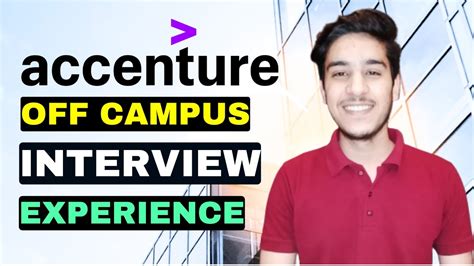 Accenture Off Campus Interview Experience Accenture Recruitment