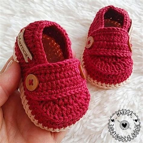 Sapatinho Mocassim Croche Elo7 Produtos Especiais