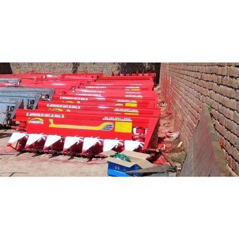 6 8 Feet Mild Steel Tractor Mounted Reaper For Farming At Rs 125000 In