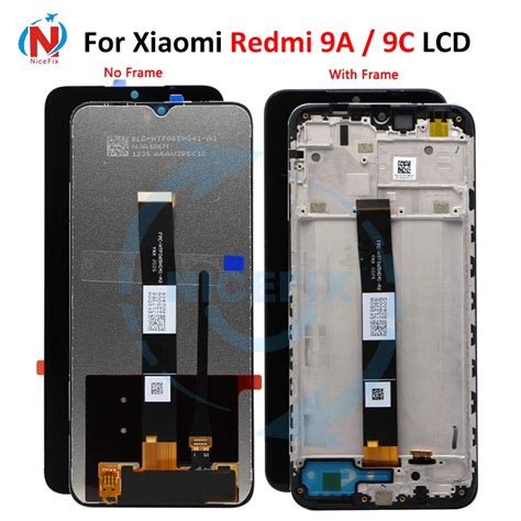 Original For Xiaomi Redmi 9a Lcd Display With Frame Touch Panel