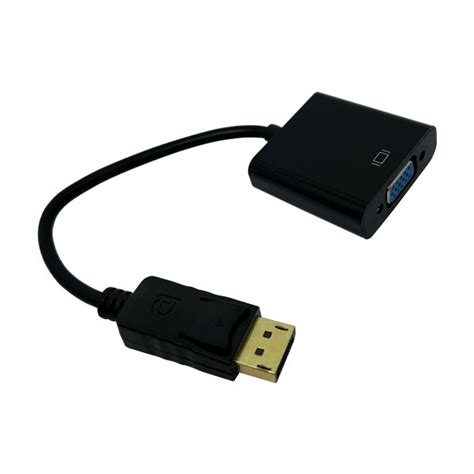 Cabo Adaptador Conversor Displayport Para Vga X 006