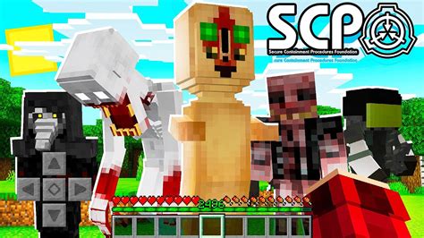 O Novo Melhor Addon De Scp Para Minecraft De Celular Scp