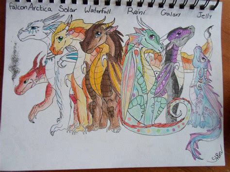 Wof Dragons By Shira By Theanimusdragon On Deviantart