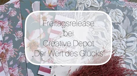 Freitagsrelease Bei Creative Depot Der Wert Des Gl Cks Watch Me