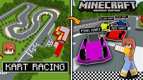 Sumakay Tayo Sa GO KART Dito Sa Minecraft PE Roleplay Tagalog YouTube