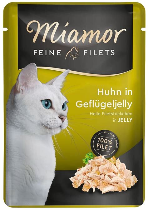 Miamor Feine Filets In Jelly Nassfutter Huhn G Ab