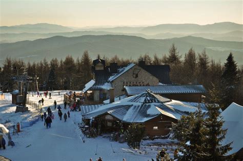 Jaworzyna Krynicka Szlaki Piesze Kolej Gondolowa Stok Narciarski