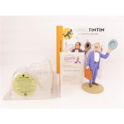 Acheter Figurine Tintin n11 Séraphin Lampion malette pas cher