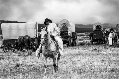 Old West Wagon Train Photograph by Daryl L Hunter - Fine Art America