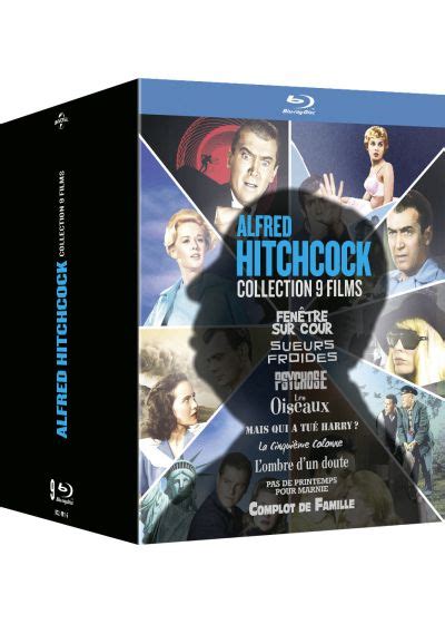 DVDFr Alfred Hitchcock Collection 9 Films Pack Blu Ray