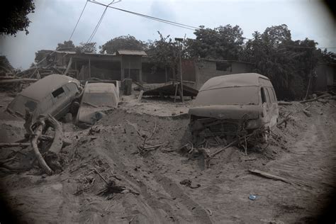 See The Destruction From Guatemala S Fuego Volcano Eruption