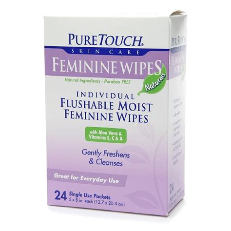 04. Feminine Wipes Naturals - Pure Touch Skin Care