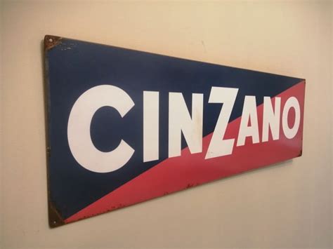 Cinzano Enseigne Publicitaire Cinzano Fer Fonte Fer Forg