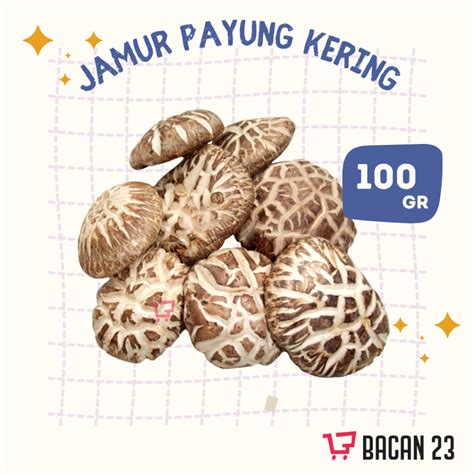 Jual Jamur Payung Kering Hioko 100gr Xiang Gu Tongku Premium