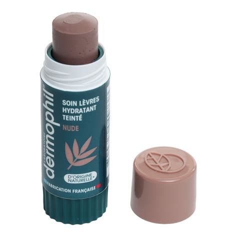 Dermophil Indien stick lèvre hydratant teinté Nude Apaisant
