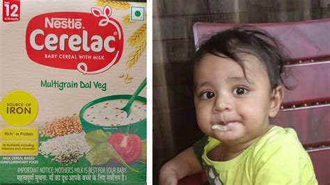 Cerelac For 10 Months Plus Baby Nestle Cerelac Multigrain Dal Veg