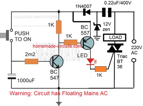 How To Make Time Delay Circuit - Wiring Diagram