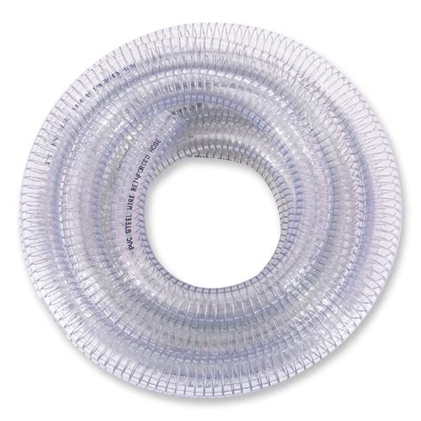 Buy Davco Id X Ft Pvc Reinforced Tubing With Spiral Steel